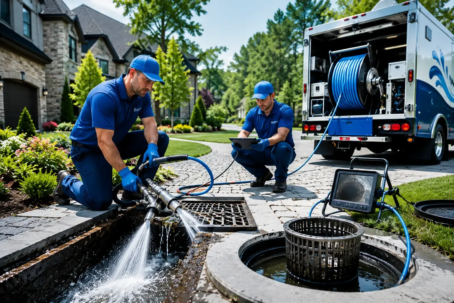 Local outdoor drain cleaning professionals in White Bluff, TN